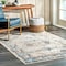 Nuloom Ainsley Distressed Medallion Area Rug 6ft AWSK03A-S606 - alternate 1